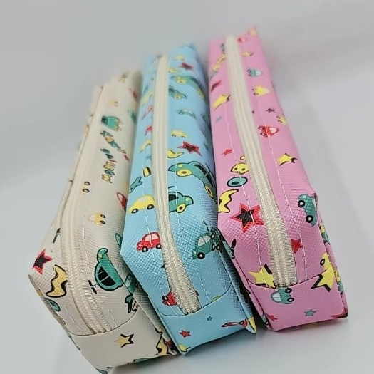 แพ็ค 12 PCS สุ่มลาย318 กระเป๋าหนังลายการ์ตูน กระเป๋าซิป ใส่ดินสอซองใส่เครื่องเขียน กันน้ำ สีสันสดใส ราคา ถูกที่สุด ดีลบีเคเค แกลเลอรีภาพที่ 8