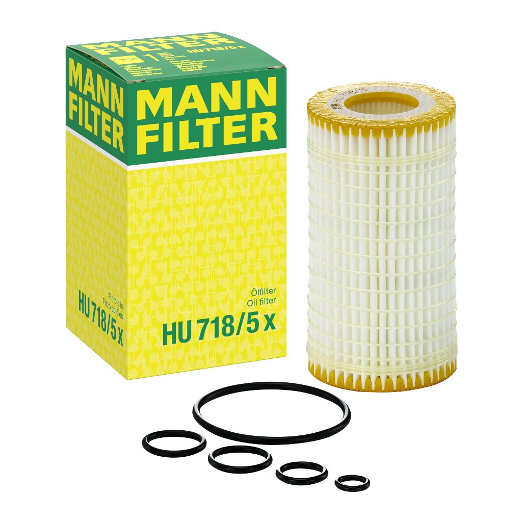 Mann Filter HU718/5X กรองน้ำมันเครื่อง Benz W220 W211 W203 R172 | M112 M113 M272 | OE 0001802309 / 0001802609