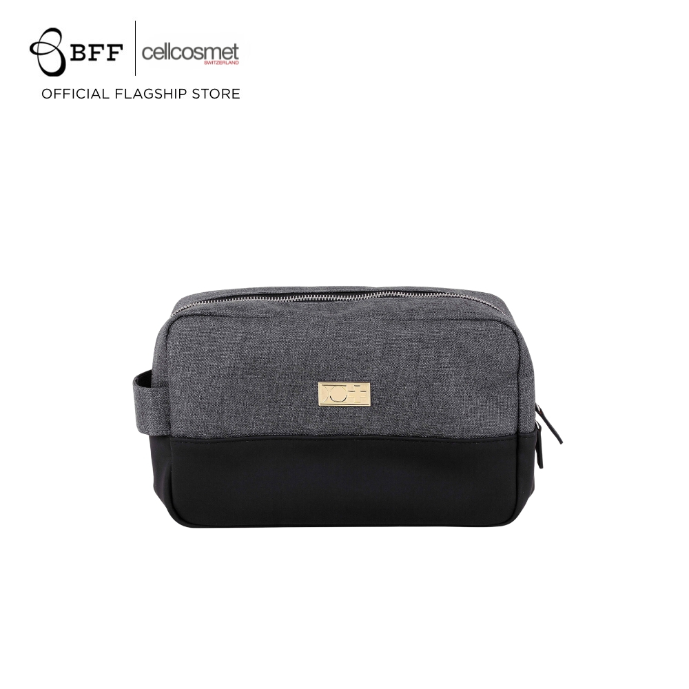 [แถมฟรี] Cellcosmet - Two Coloured Dark Travel Pouch