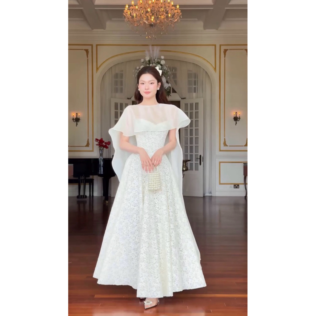 🎀Brand : sovintage aulera dress (สินค้าพรีออเดอร์)