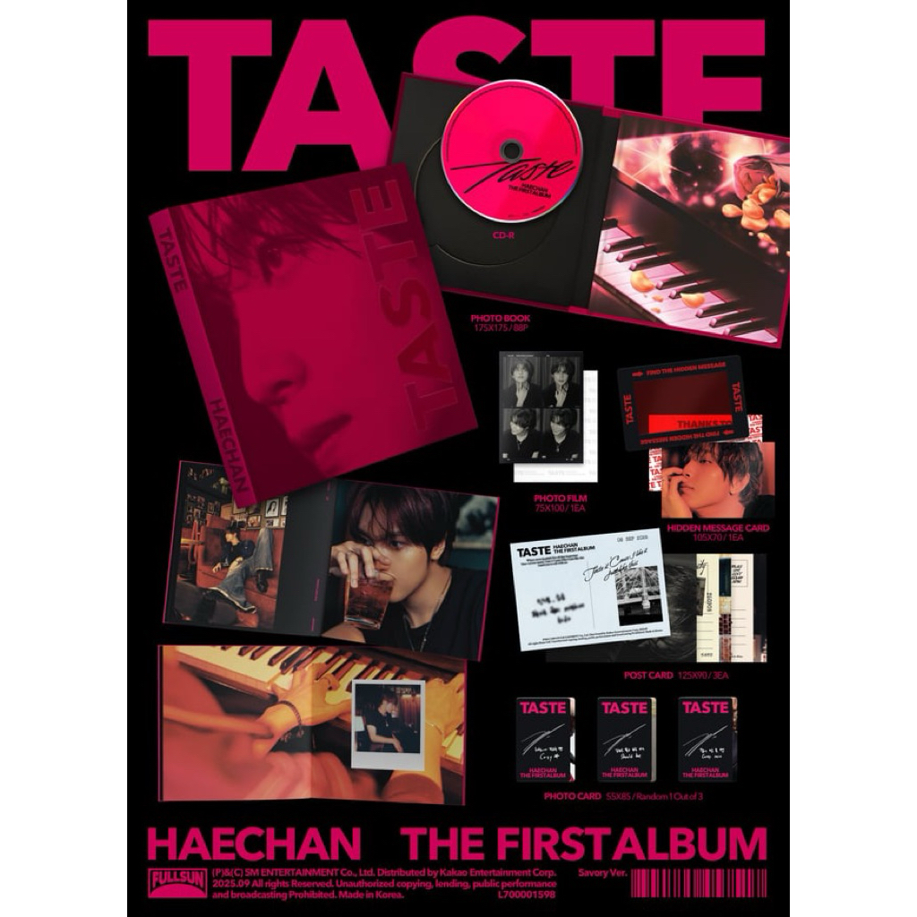 HAECHAN The 1st Album TASTE (Savory)