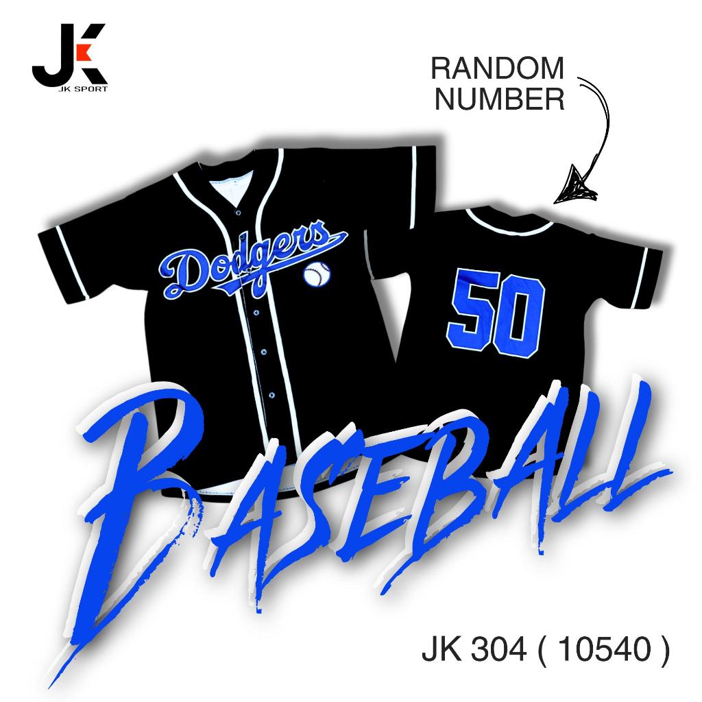 JK SPORT เสื้อเบสบอล JK 304 แห้งเร็วระบายอากาศดี คอกลม แขนสั้น