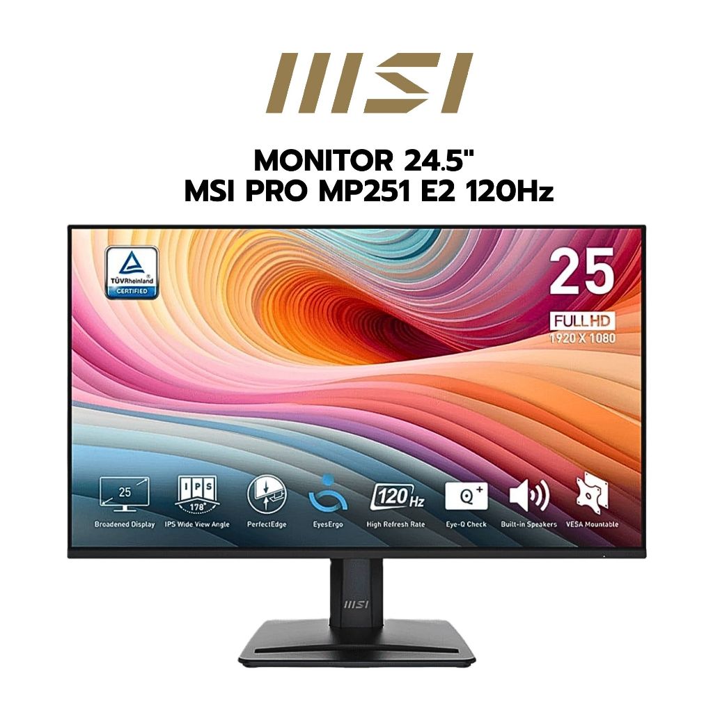 MSI LCD Monitor PRO-MP251L-E2 - 24.5"/IPS/120Hz