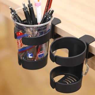 ที่วางแก้วโต๊ะ CLAMP ปรับ Anti-Sill ที่วางแก้วกาแฟหมุนได้ 360 องศาขอบโต๊ะ CLAMP ที่วางแก้ว Anti-Fall โต๊ะ