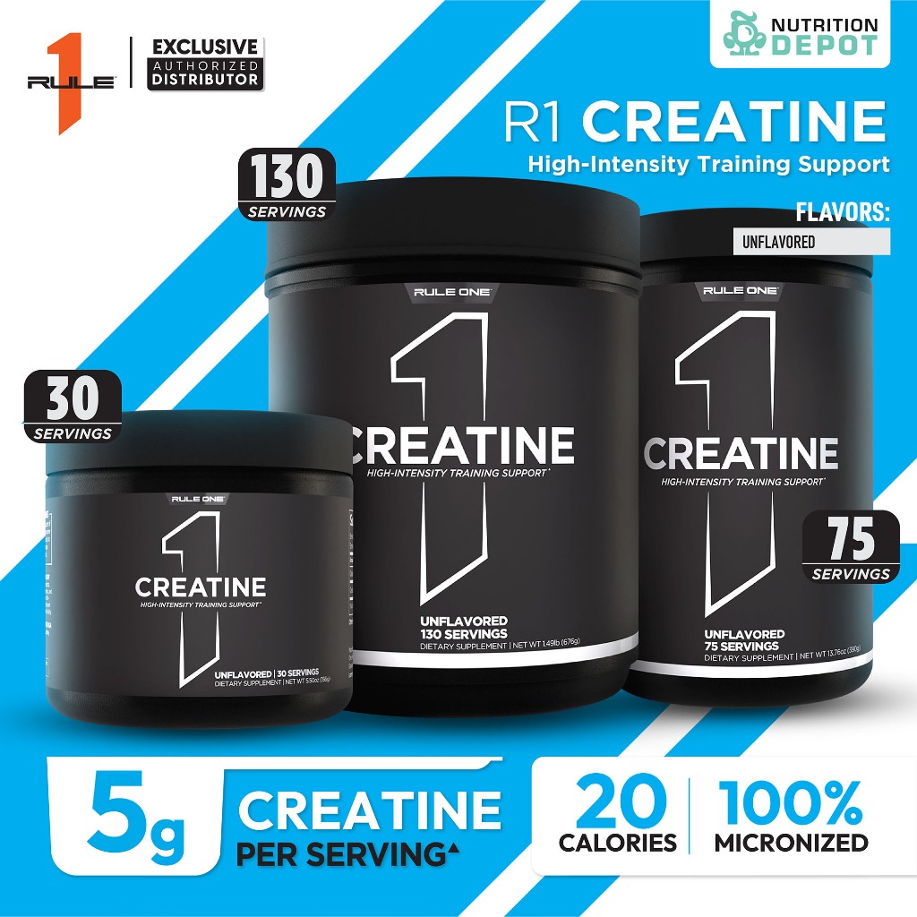 Rule1 Micronized Creatine 390G