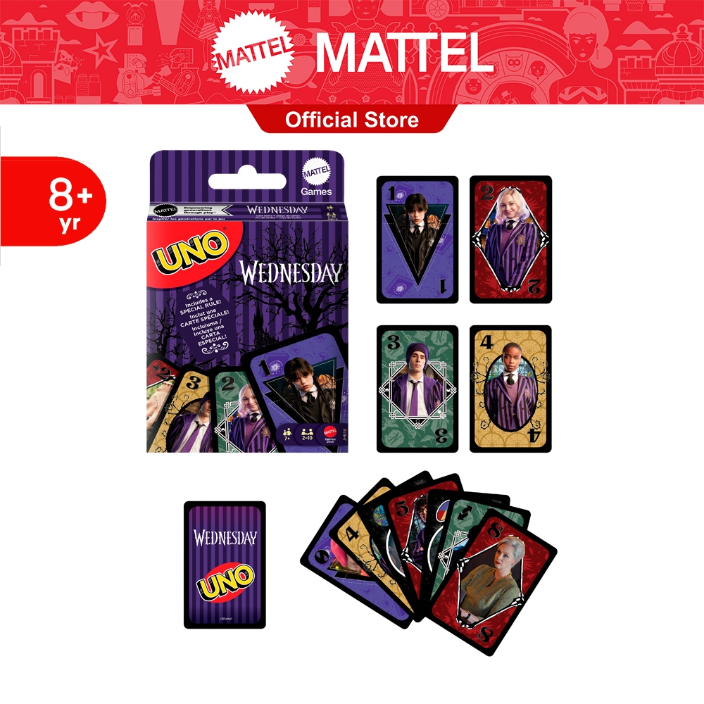 UNO WEDNESDAY อูโน่ ลายลิขสิทธิ์ ซีรีส์เวนส์เดย์ JHB18 CH