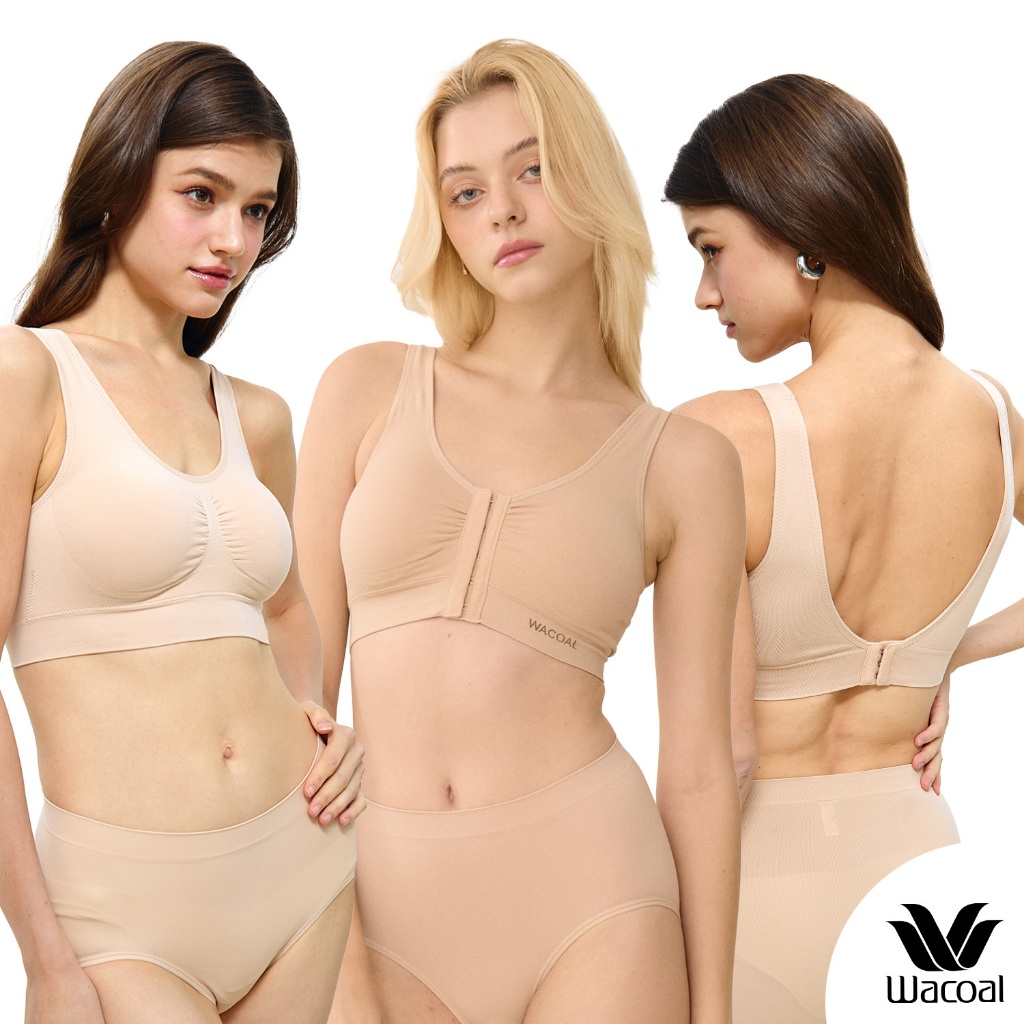 Wacoal Surprise Seamless Bra เซท 3 ชิ้น เสื้อชั้นในทอไร้ตะเข็บ คละรุ่น WH9C43,WH9C46,WH9C24