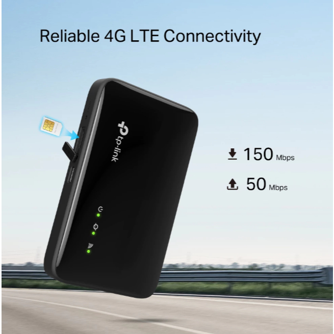 [ รุ่นใหม่ ] TP-Link M7005 4G LTE Mobile Wi-Fi พ็อคเก็ตไวไฟ พกพาไปได้ทุกที่ ใส่ซิมใช้งานได้เลย ประกันศูนย์ 1 ปี | Alot - รูปที่ 3