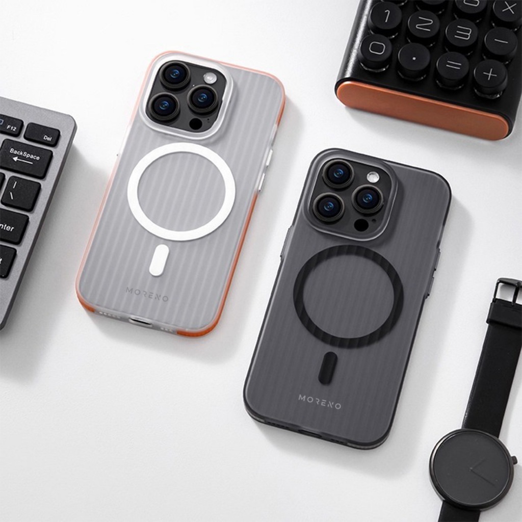 Moreno เคสมือถือแม่เหล็ก แบบใส ขอบกันกระแทก ซี่รี่ย์ 11-17 รองรับการชาร์จไร้สาย Magnetic / ขอบฟ้า ราคา ถูกที่สุด ดีลบีเคเค แกลเลอรีภาพที่ 9