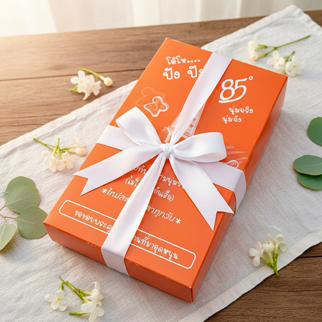 ชุดของขวัญ ชุดของขวัญปีใหม่ ชุดเซทของขวัญ ชุดเซทขนมปัง 85 องศา ขนมปังชื่อดังท่าน้ำนนท์