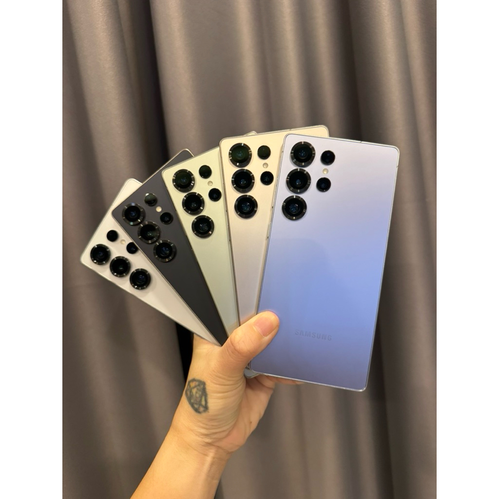 S25 Ultra 12/256 12/512 เครื่องศูนย์ไทยมือสองสภาพสวย ประกันศูนย์เหลือ