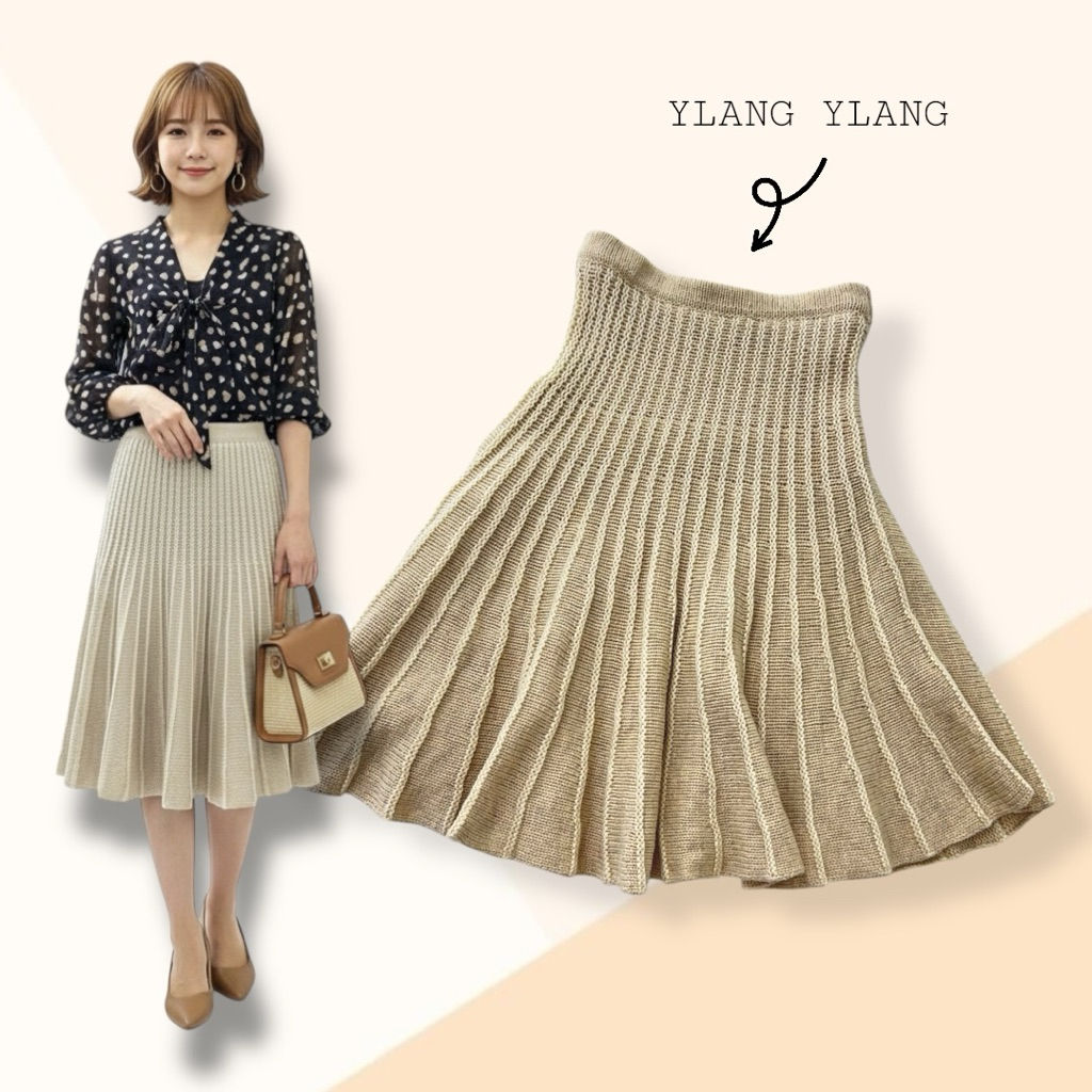 YLANG YLANG mini skirt wool blend