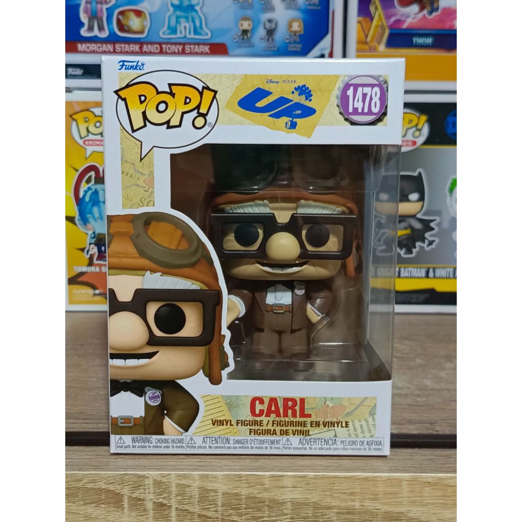 Funko Pop! : Up! - Carl with Aviator Hat [ กล่องสินค้า - 9/10 ]