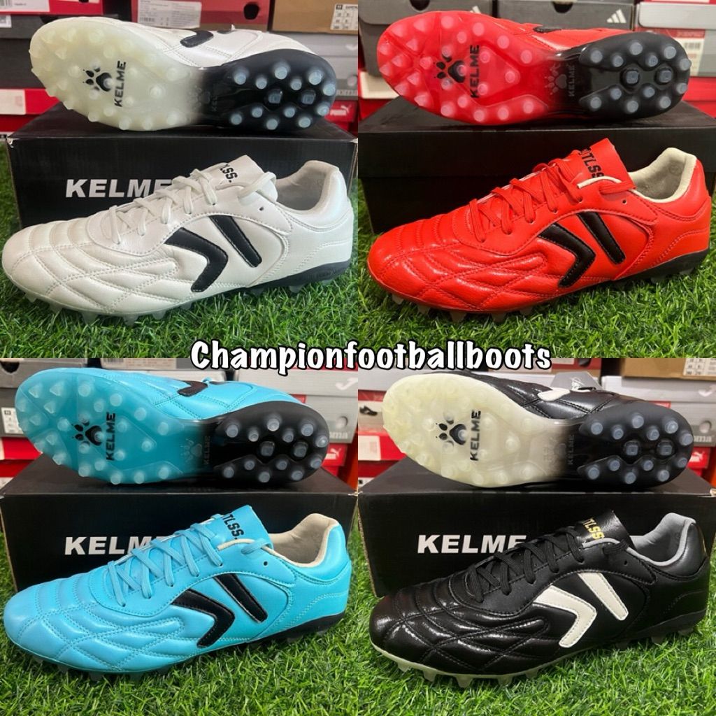 สตั๊ด รองเท้าฟุตบอล (เคลเม่) Kelme X TLSS MG ตัวท๊อป หนังจิงโจ้