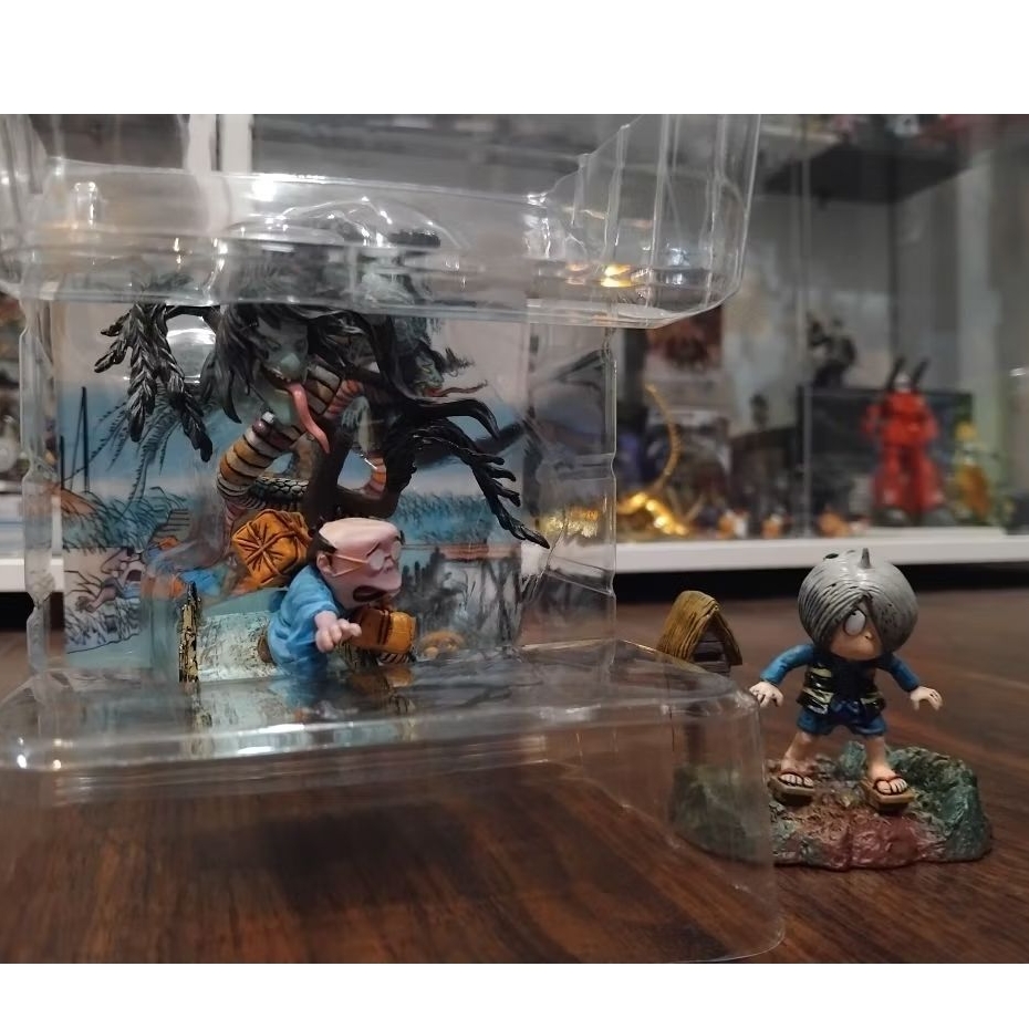 210   GeGeGe no Kitaro diorama ,Nure-Onna+Kitaro