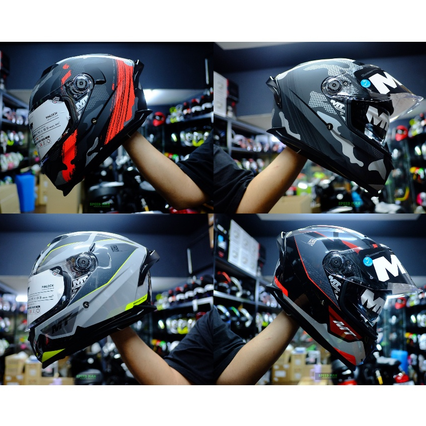 MT รุ่น BRAKER SV มีแว่นกันแดด หมวกกันน็อค MT 2025