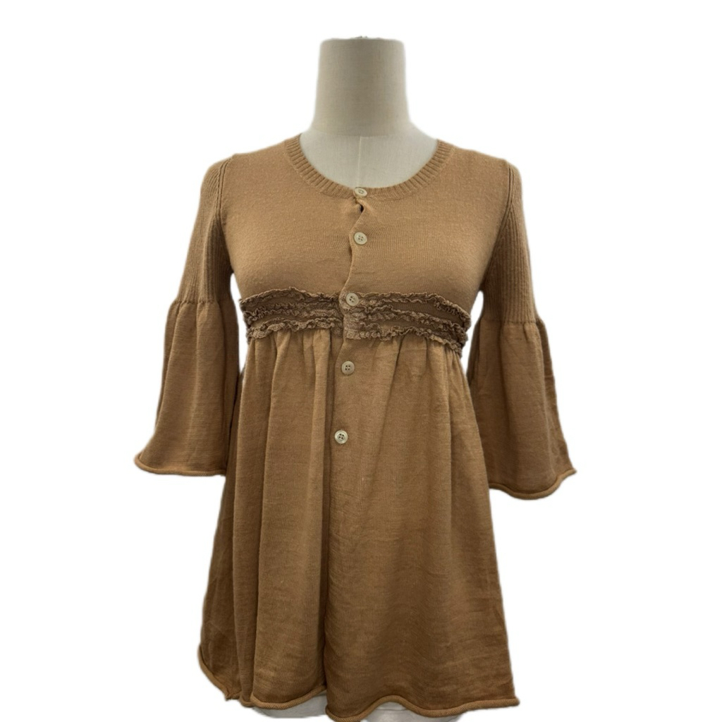 hokka เสื้อคลุมแขนยาว คาดิแกนแบรนด์แท้จากญี่ปุ่น