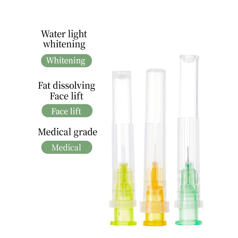 เข็มสวย 100 อัน แพ็คพร้อมใช้ ปลอดภัยระดับโรงพยาบาล ไม่ระคายผิว - รูปที่ 5