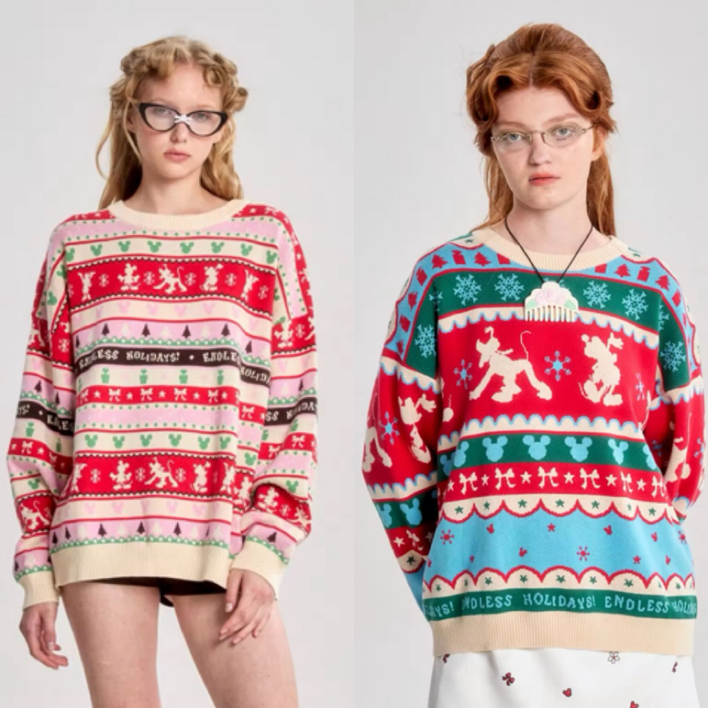 (New) พร้อมส่ง Endless Holiday Endless Knit Sweater Winter Joy / Candy Wish Mickey & Friends