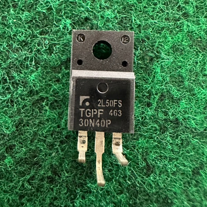 IGBT  TGPF30N40P TGPF 30N40 , TGPF30N43P 30N43 , RJP63K2 63K2 , RJP30E2 30E2 , RJP จำนวน 1 ตัว