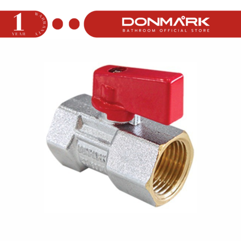 DONMARK มินิบอลวาล์วทองเหลือง เกลียว ใน ใน รุ่น MC-223