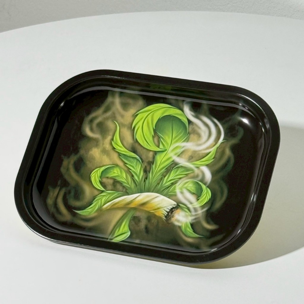 [ร้านไทย] ถาดเหล็กสกรีนลาย ขนาด14x18Cm มีของในไทยส่งด่วน - รูปที่ 3