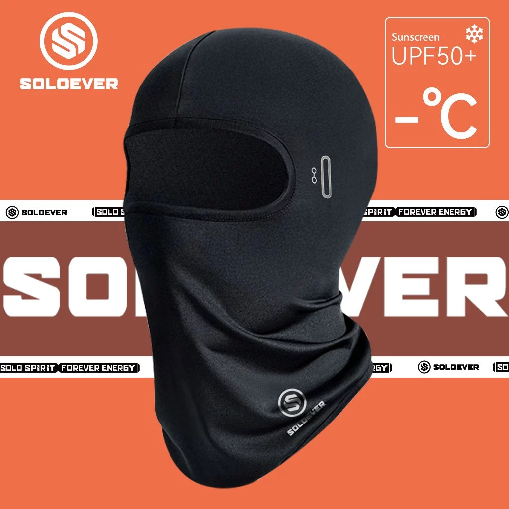 SOLOEVER Full Mask ผ้าคลุมหัวกันแดดสำหรับกิจกรรมกลางแจ้ง ป้องกันรังสี UV UPF50+ เหมาะสำหรับกิจกรรมกลางแจ้ง