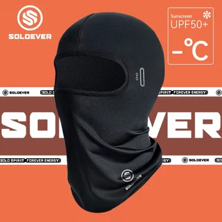 SOLOEVER Full Mask ผ้าคลุมหัวกันแดดสำหรับกิจกรรมกลางแจ้ง ป้องกันรังสี UV UPF50+ เหมาะสำหรับกิจกรรมกลางแจ้ง