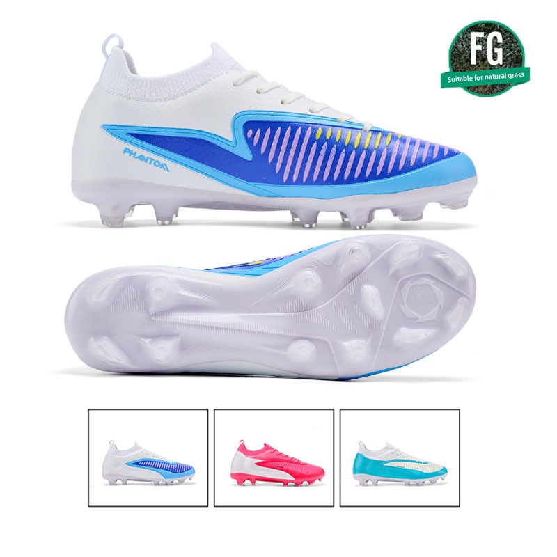 PHANTOM 6 LUNA GX III Elite FG รองเท้าสตัส รองเท้าสตั๊ด Soccer Shoes รองเท้าฟุตซอล สตั๊ดฟุตบอล EU38-45