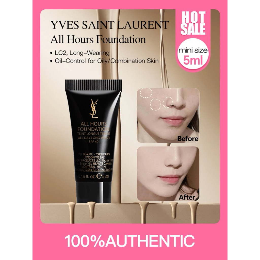 ▪️YSL รองพื้น YVES SAINT LAURENT All Hours▪️