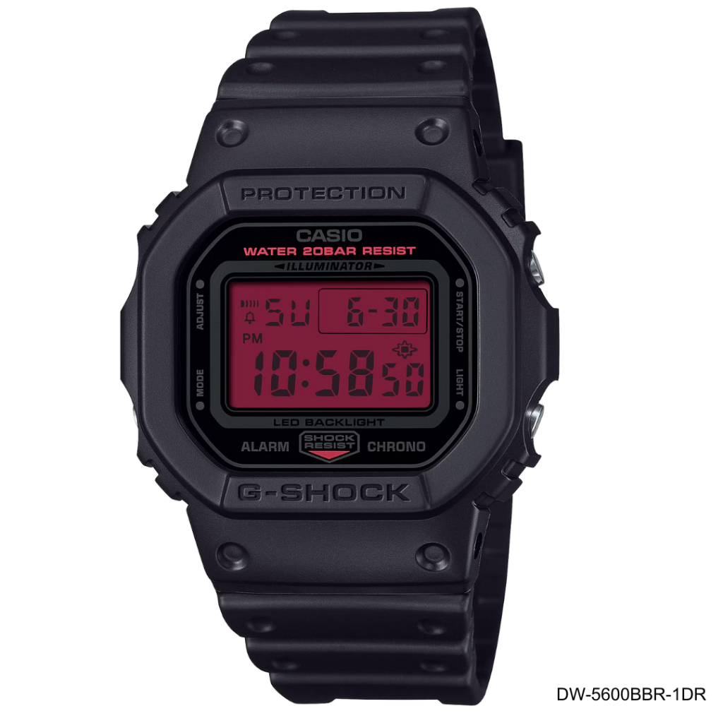 G-Shock DW-5600BBR-1 ประกันศูนย์ 1 ปี