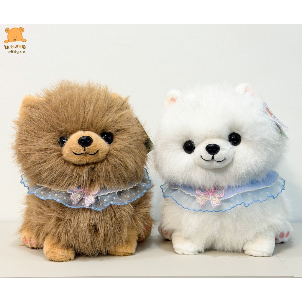 ตุ๊กตาปอมเมอเรเนียนขนฟู 30cm