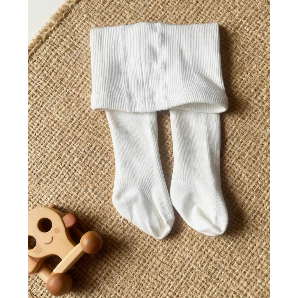 🇹🇭พร้อมส่งจากไทย🇹🇭Cozy Knit Baby Tights ถุงน่องเด็กเล็ก เลกกิ้งเด็ก ถุงน่องกันหนาวเด็ก - รูปที่ 6