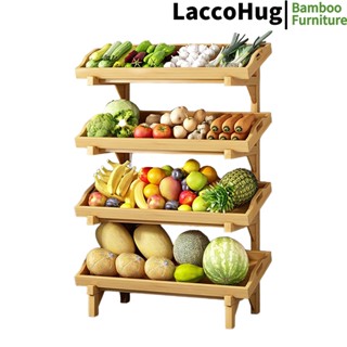 🔥 ชั้นวางของในบ้าน 4 ชั้น ทนทาน ฉากกั้นถอดได้ วางต้นไม้ ของใ…