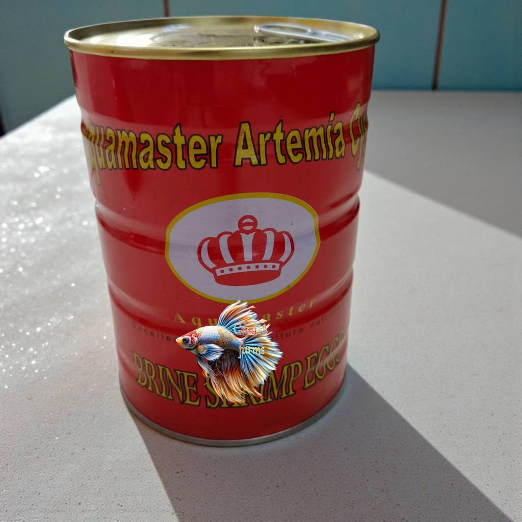 #AquaMaster Artemia Cysts (ไข่กุ้งน้ำเค็ม) ตรามงกุฏทอง ขนาด 425 กรัม