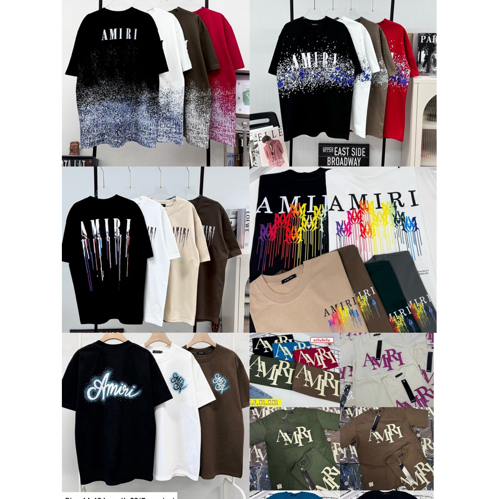 เสื้อยืด Oversizeผ้านิ่มใส่สบาย ทรงหลวม สไตล์สตรีท