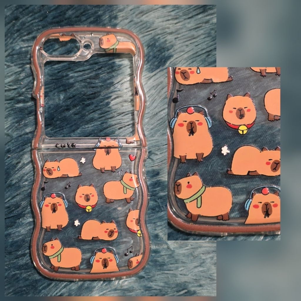 Samsung Galaxy Z Flip 6 - มือสอง สภาพใหม่ มากๆ ค่ะ เคส สดใสน่ารัก มีหลายลายให้เลือก