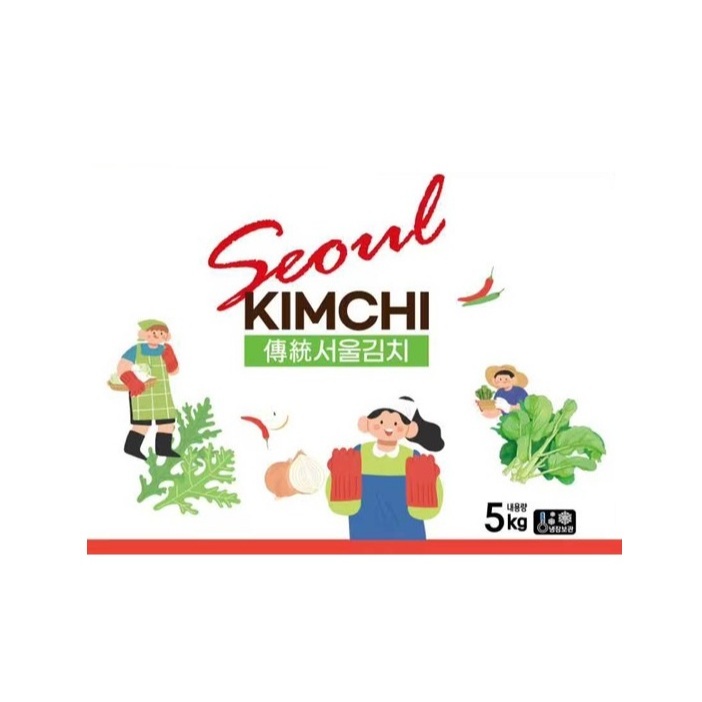 ❄️ [ของแท้] 서울갓김치 Seoul Mustard Kimchi (กิมจิใบมัสตาร์ด) 5kg ❄️