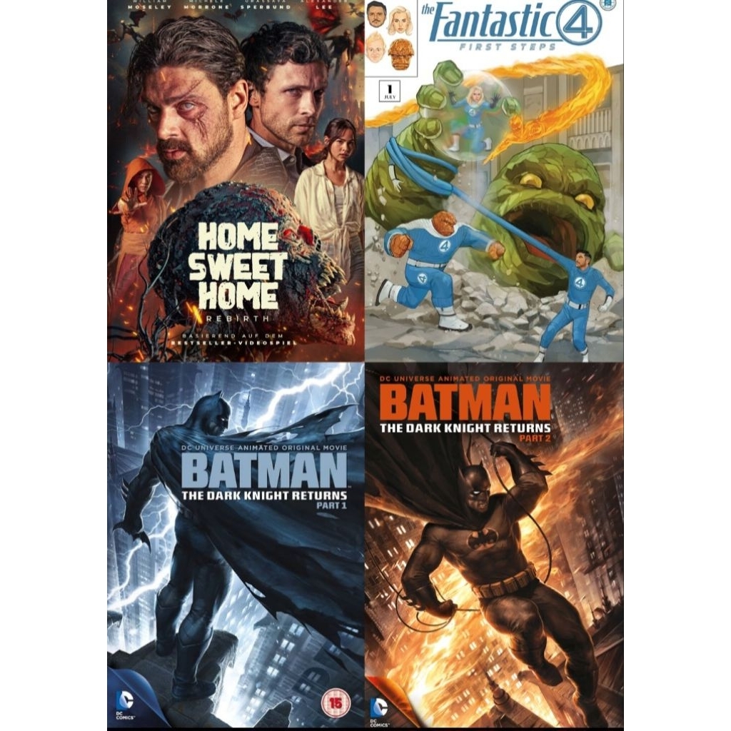 Blu-ray+DVD รวม4ใน1 The Fantastic Four First Steps (2025)