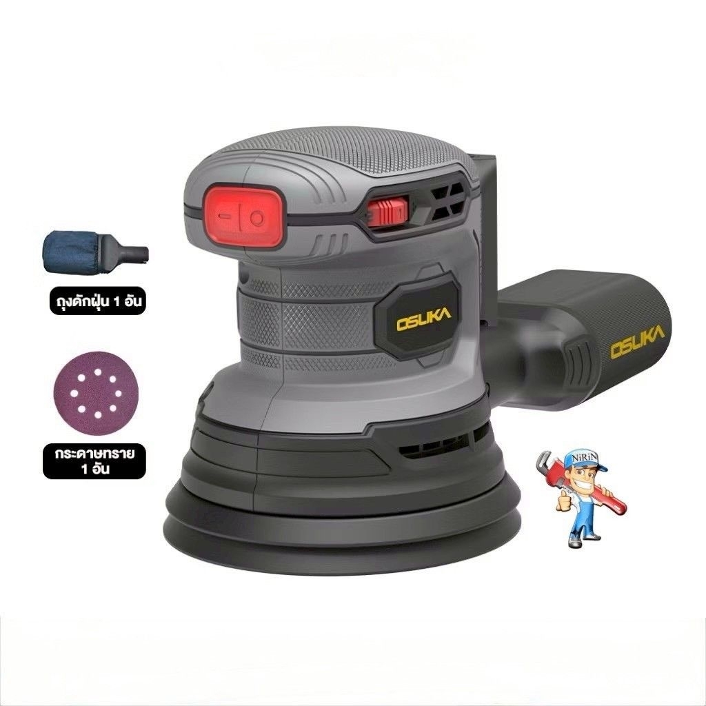 OSUKA เครื่องขัดกระดาษทรายไร้สาย**สินค้ามีตัวเลือก** OCWS877