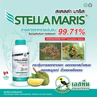 สเตลล่ามาริส เอสทีม สารสกัดสาหร่ายเข้มข้น 99.71% เร่งราก แตกกอ เสริมความแข็งแรงให้พืช 1 ลิตร
