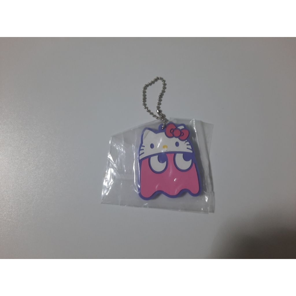 พวงกุญแจมาสคอตยาง ☆ Pac-Man × Hello Kitty ☆ Sanrio