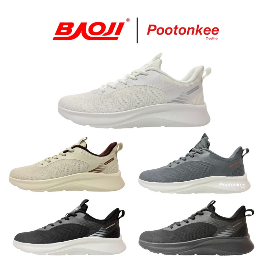 BAOJI บาโอจิ รุ่น BJM 918 รองเท้าผ้าใบ รองเท้าไลฟ์สไตล์ผู้ชาย