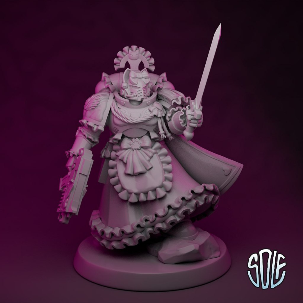 Maidmarine Vol.1 : Collection : Miniature Resin โมเดลบอร์ดเกม ผลิตตามสั่ง Tabletop - รูปที่ 5