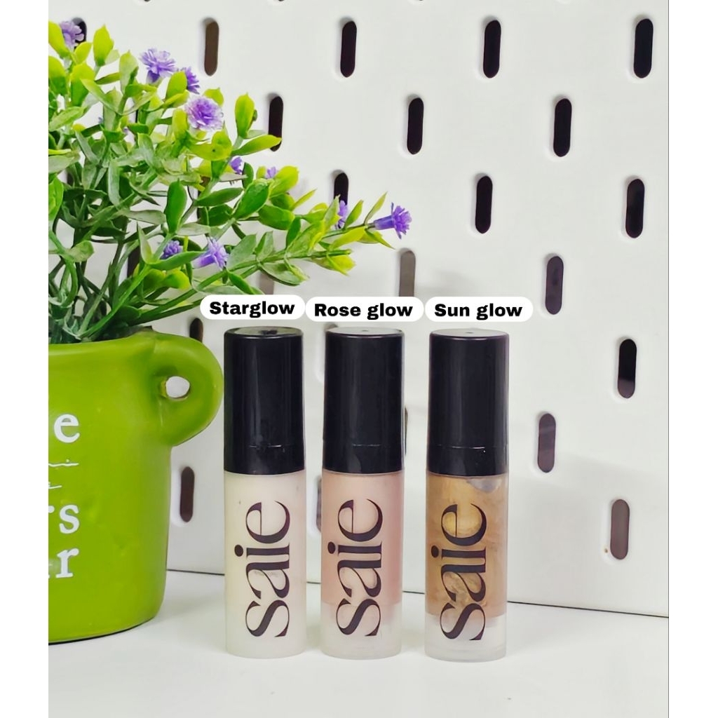 (พร้อมส่งค่ะ)Saie MINI GLOWY SUPER GELILLUMINATED, PRIMED, DEWY SKIN
