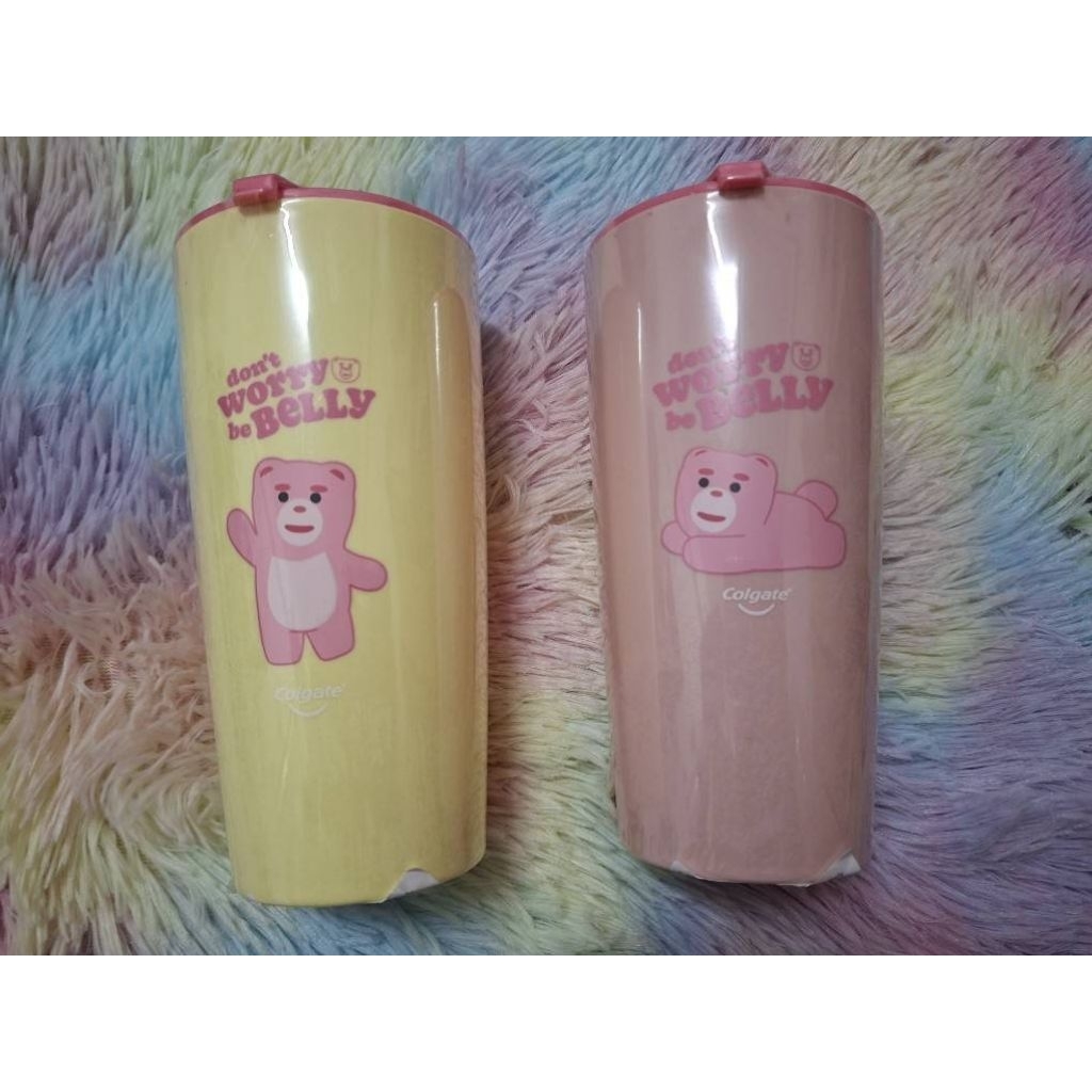 แก้วน้ำ คอลเกต X Don't wory be Belly ความจุ 900 ml.