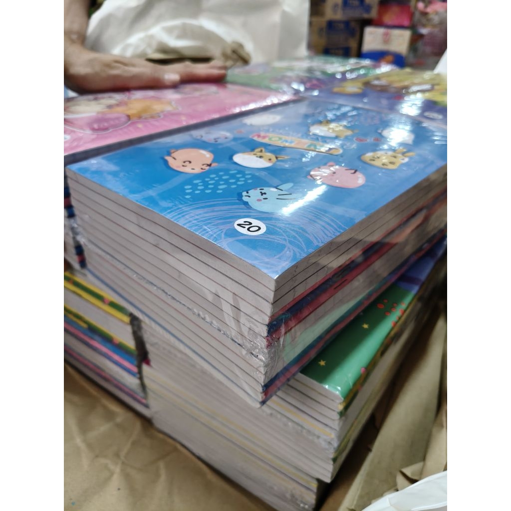 ขายยกแพค-สมุดปกการ์ตูน 20บาท 80แผ่น (บรรจุ 12เล่ม/แพค) - รูปที่ 3