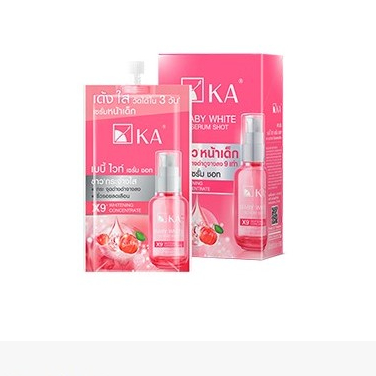 KA BAAY WHITE SERUM SHOT (ขายยกกล่อง)