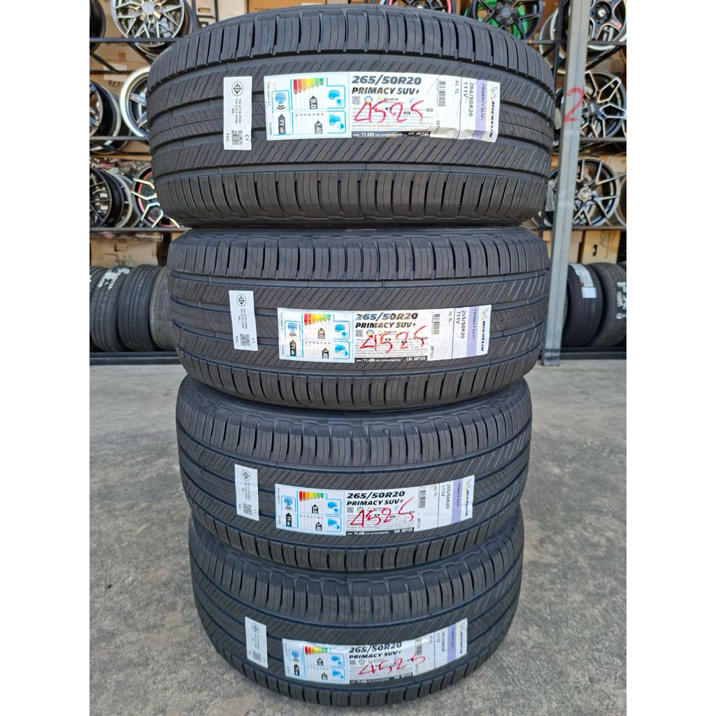 🚘🚔มิชลิน 265/50/20 primacy suv+ ยางใหม่ปี 25 ปลาย