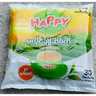 Happy Tea Mix 30pcs ชาและกาแฟ หนึ่งแพคมี 30 ซอง จัดโปรราคาส่งฟรีทั่วประเทศ